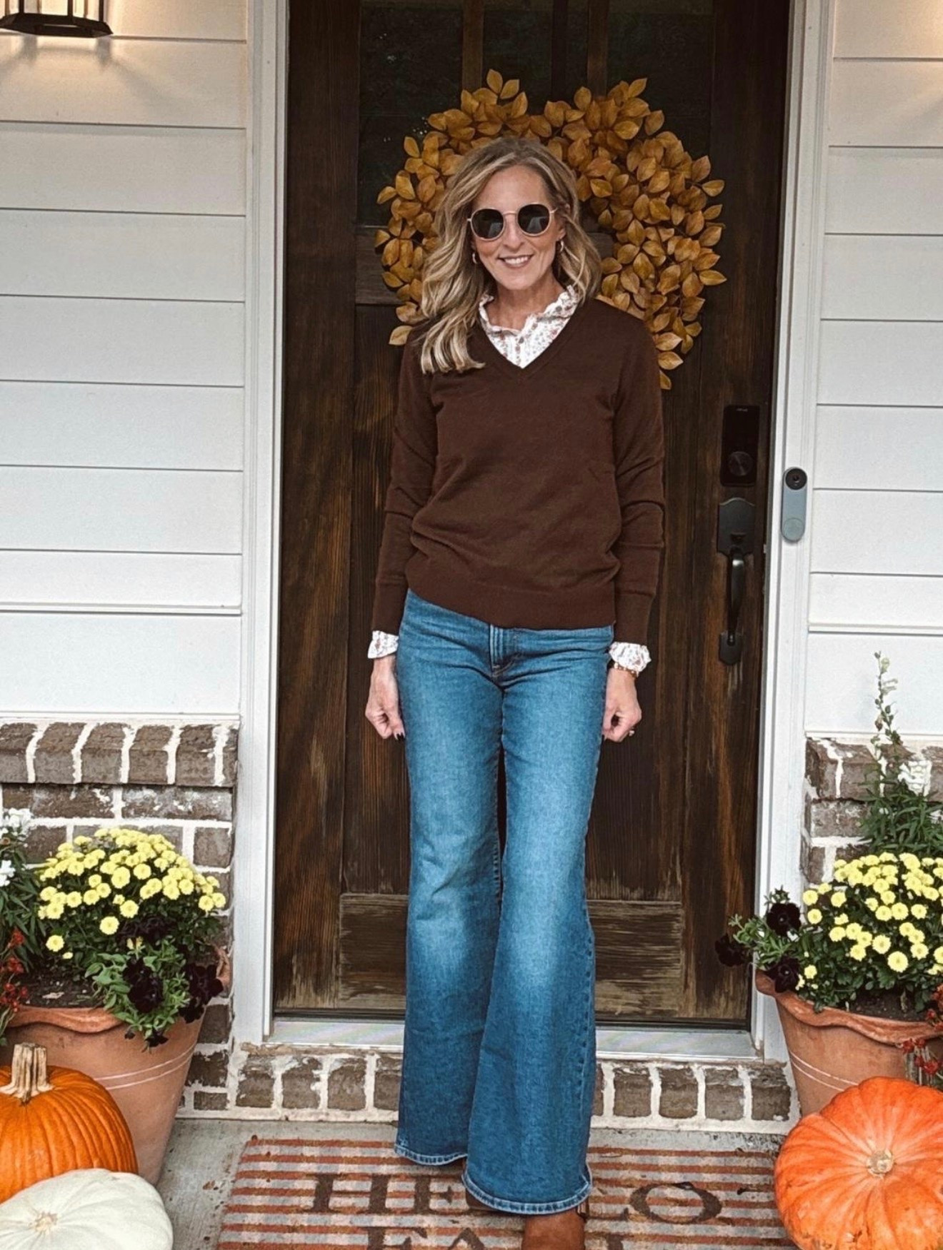 Amazon Fall Tops You’ll Actually Wear These closet staples will be on repeat for me! 🍂

Each one is easy to mix and match with denim, boots, or even a light jacket for layering. The scarf look-alike is less than $10, and these Levi’s are also part of the Prime Day deal lineup.

I’m wearing a size small in all tops. Save this post to shop the looks and check my LTK for links before the sales end!