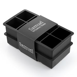 Alinana Ice Cube Tray with Lid, BPA Free Food Grade Ice Cube Molds for Whiskey, Large Silicone Ice C | Amazon (US)