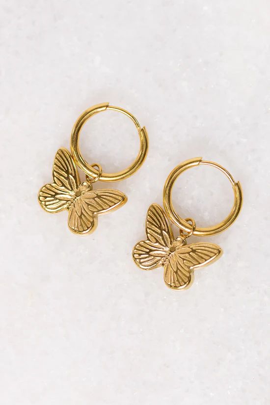 Butterfly Earrings | Bohme