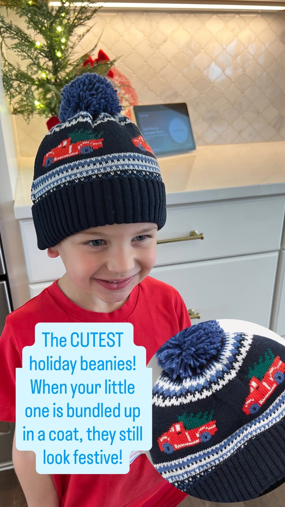 This is the cutest holiday accessory for your kids! When they’re all bundled up in a jacket, wearing this holiday beanie adds the perfect touch to feel festive! We love wearing these to Christmas parades and looking at Christmas lights! Best part, they’re currently on major sale!!

#LTKFamily #LTKKids #LTKHoliday