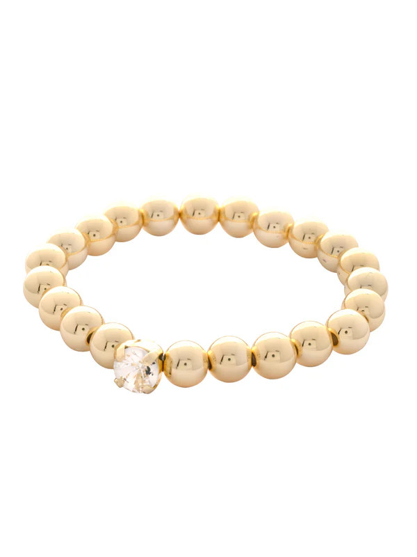 Single Crystal Stretch Bracelet - 4BFJ21BGCRY | Sorrelli