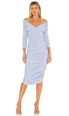 Norma Kamali x REVOLVE Tara Dress in Celestial Blue from Revolve.com | Revolve Clothing (Global)