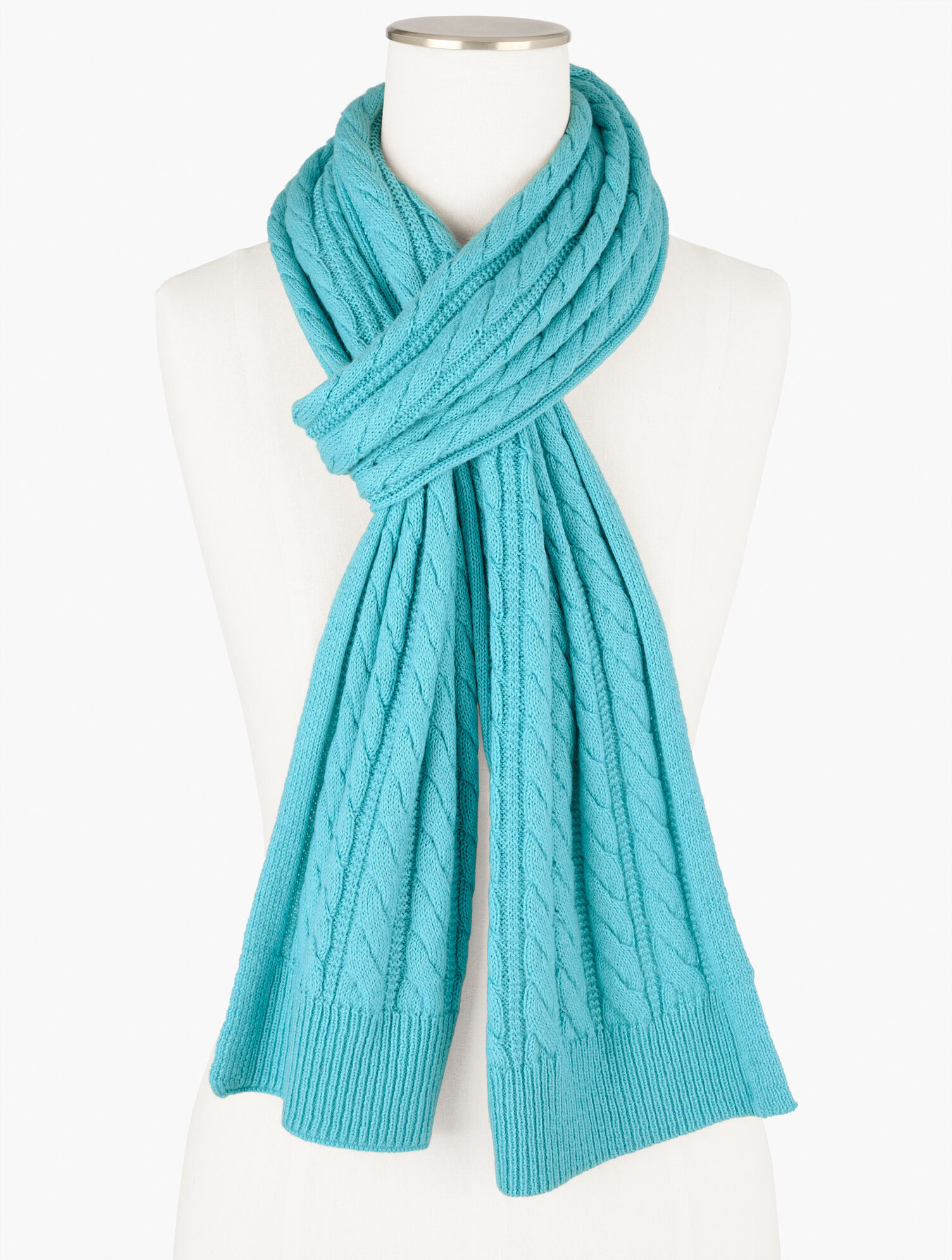 Soft Cable Knit Scarf | Talbots