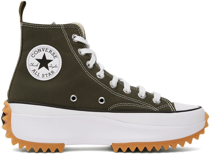 Green Run Star Hike Hi Sneakers | SSENSE