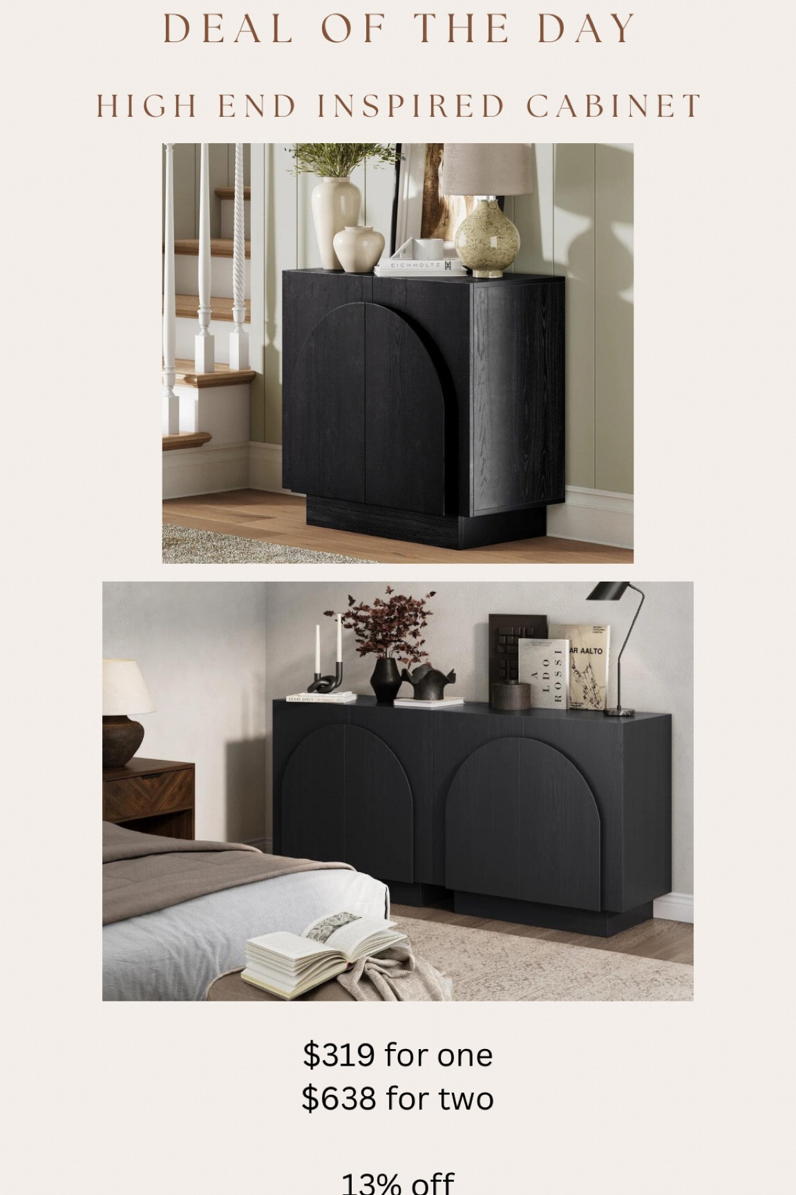 The viral Nathan James cabinet just launched in black!!!!! Omg it’s beautiful!!! Available for preorder for next month!!! Will sellout 🚨🚨


#LTKHome #LTKSaleAlert #LTKSummerSales