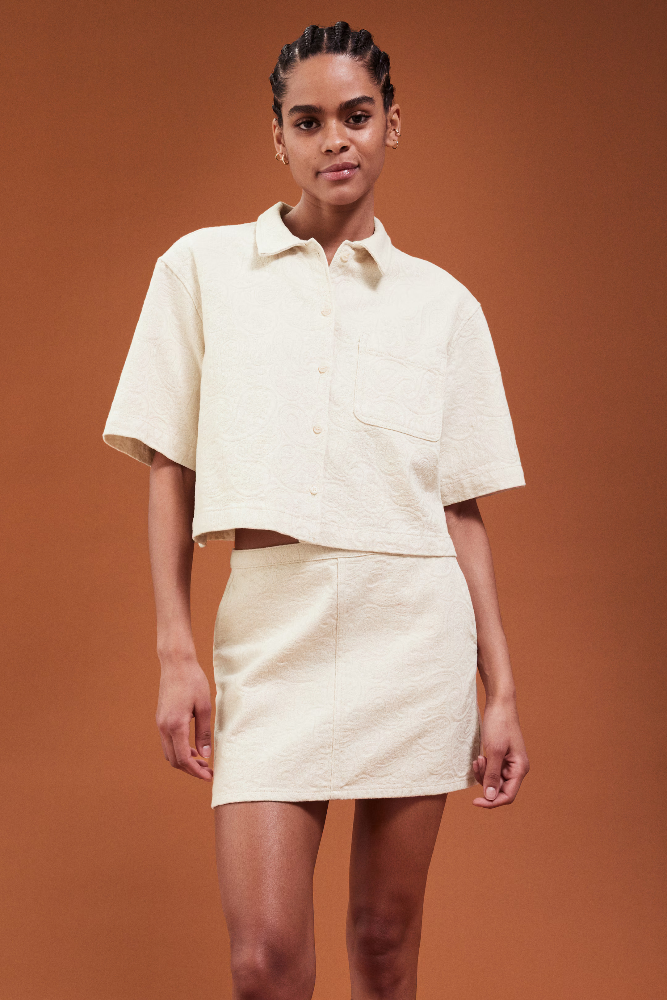 A-line mini skirt | H&M (UK, MY, IN, SG, PH, TW, HK)