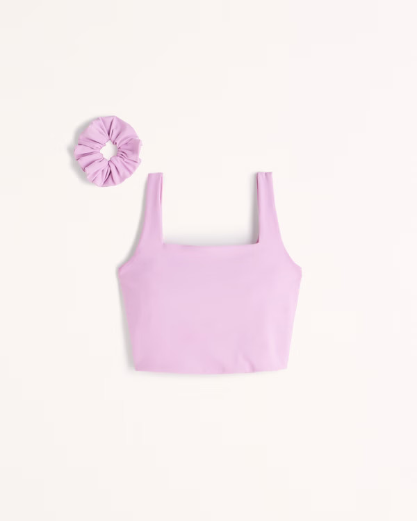 YPB Squareneck Slim Tank | Abercrombie & Fitch (US)