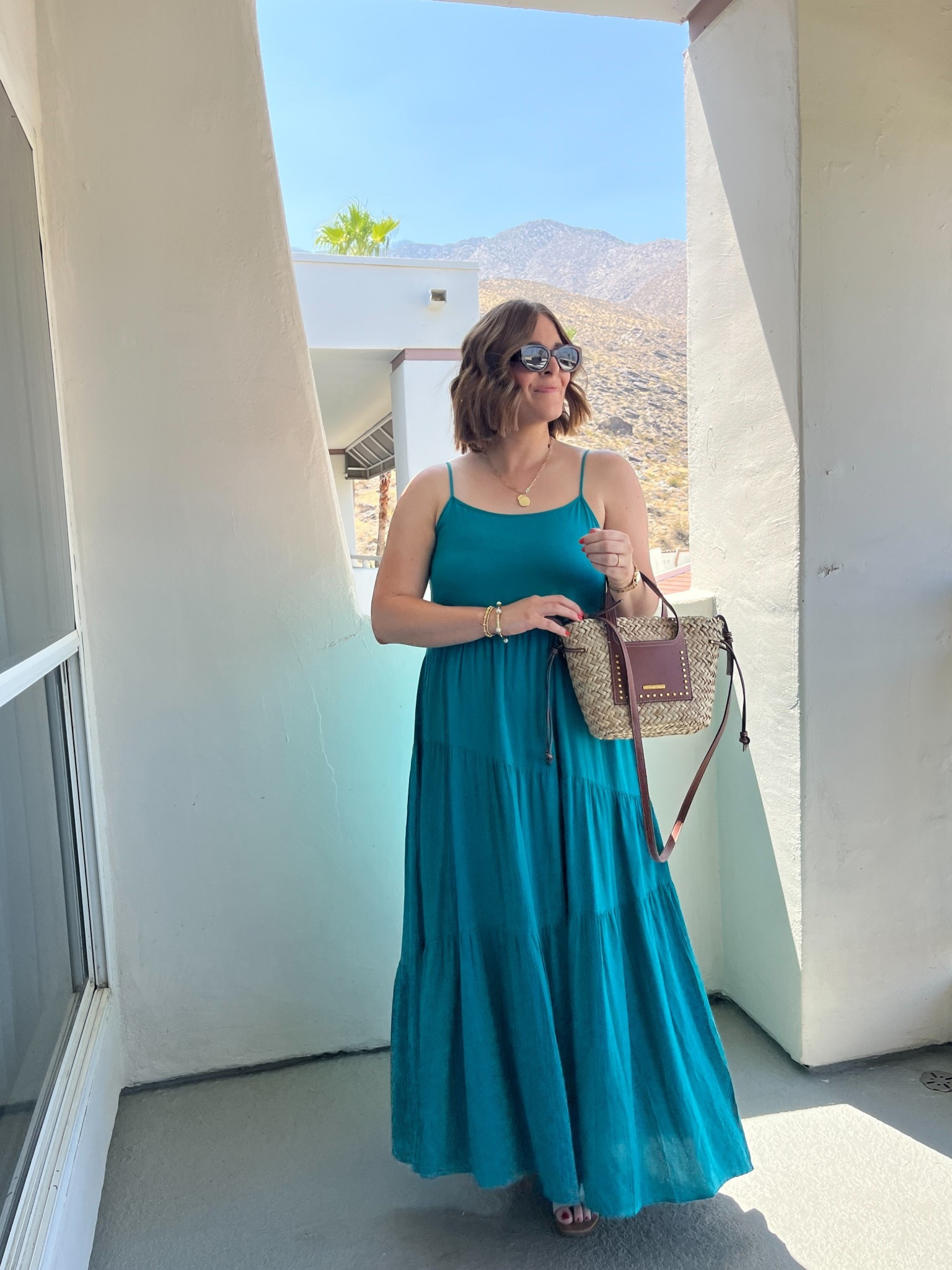 Amazon vacation dress // comfortable and comes in lots of colors. Has adjustable straps 

Wearing L 

#LTKTravel #LTKSeasonal #LTKMidsize