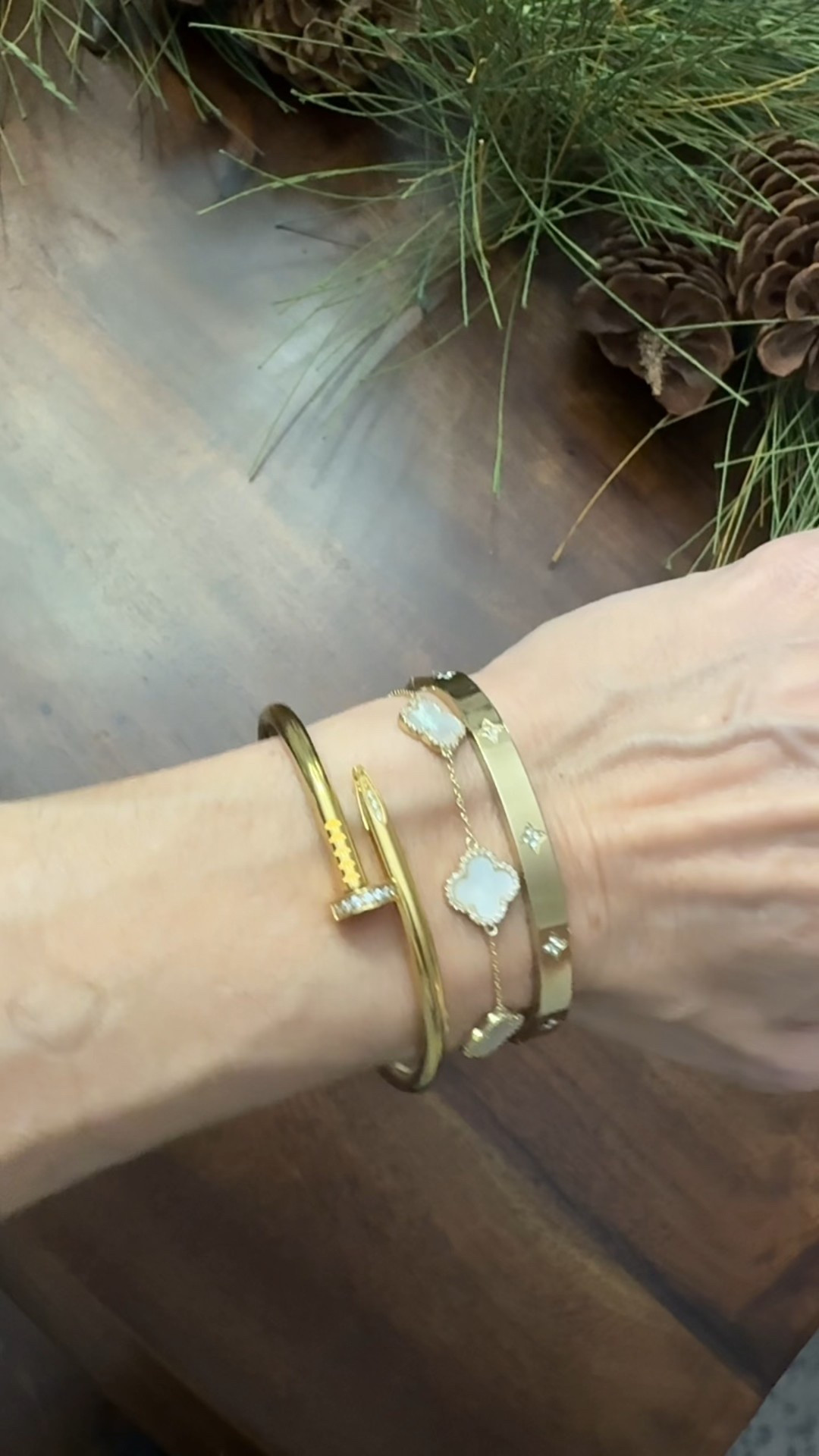 Big SALE! Up to 80% OFF Stack 'em up, stand out! This is one of my favorite sets! It is simple yet stunning with a touch of ✨ Click and shop on my LTK link in my bio for all shopping links.

#accessorize #bracletstack #statementpiece #styleinspo #jewerlyglam#LTKValentine

#LTKSaleAlert #LTKU #LTKootd