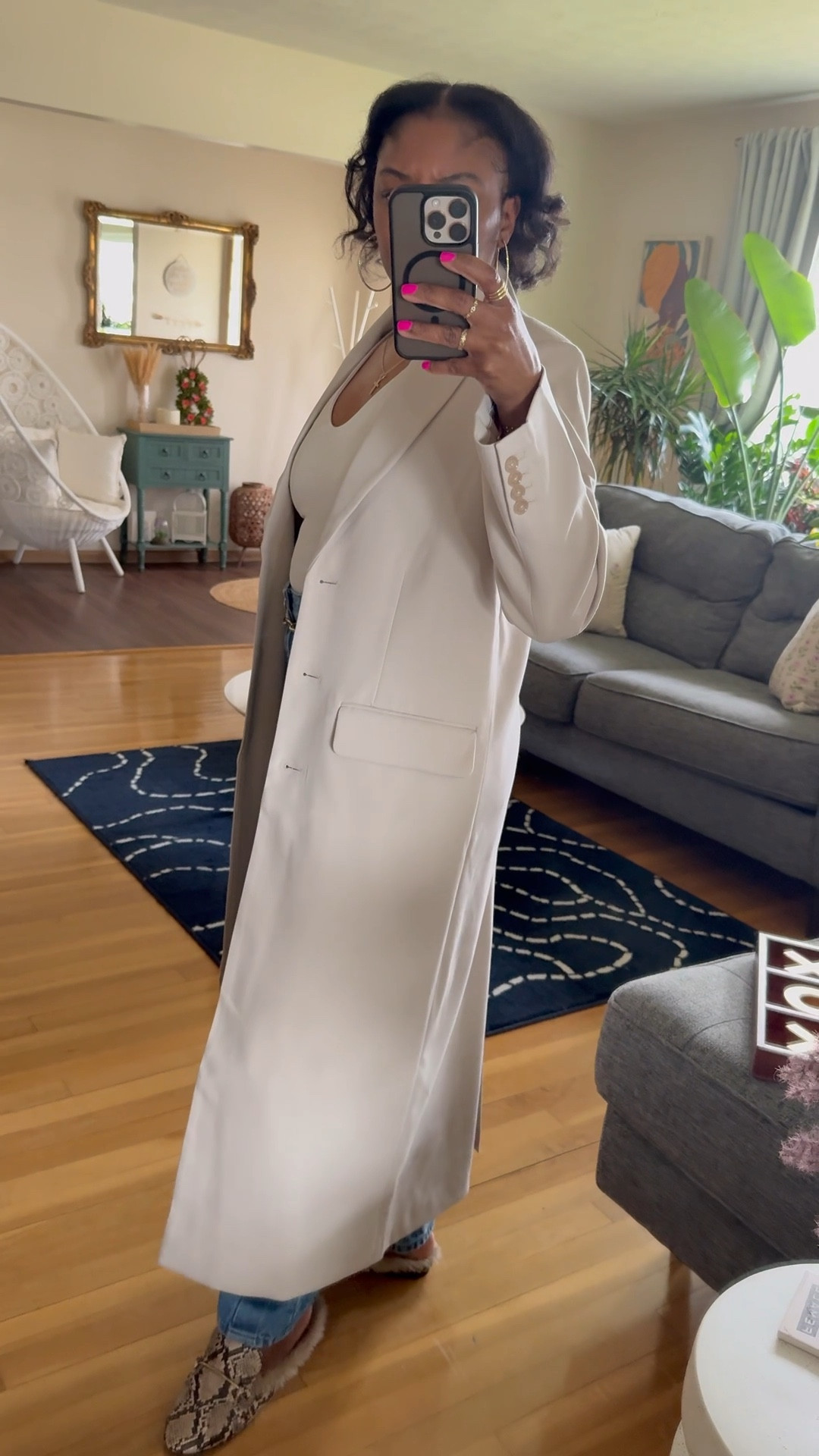 And this jacket! Perfect for winter to spring transition! 

#LTKootd #LTKSaleAlert #LTKSpringSale