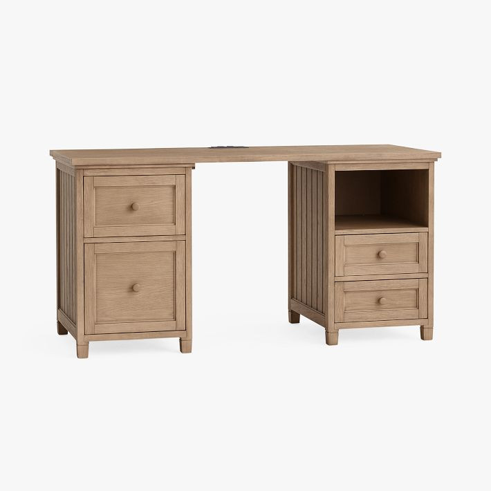 Beadboard Smart™ Storage Desk (59.5") | Pottery Barn Teen