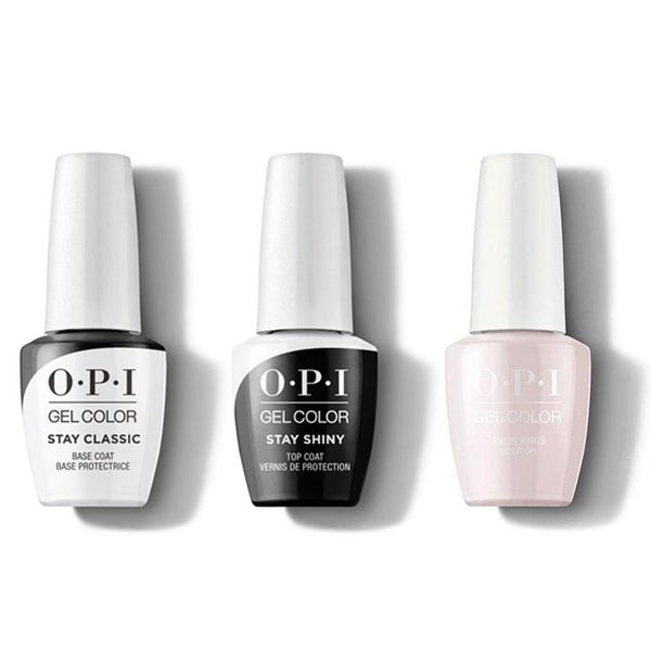 OPI - GelColor Combo - Stay Classic Base, Shiny Top & Lisbon Wants Moor OPI | Beyond Polish