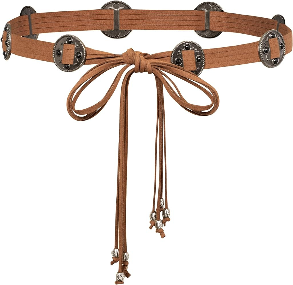 Scarlet Darkness Women Renaissance Belts Waist Belts for Dresses Bohemian Style Waist Belt | Amazon (US)