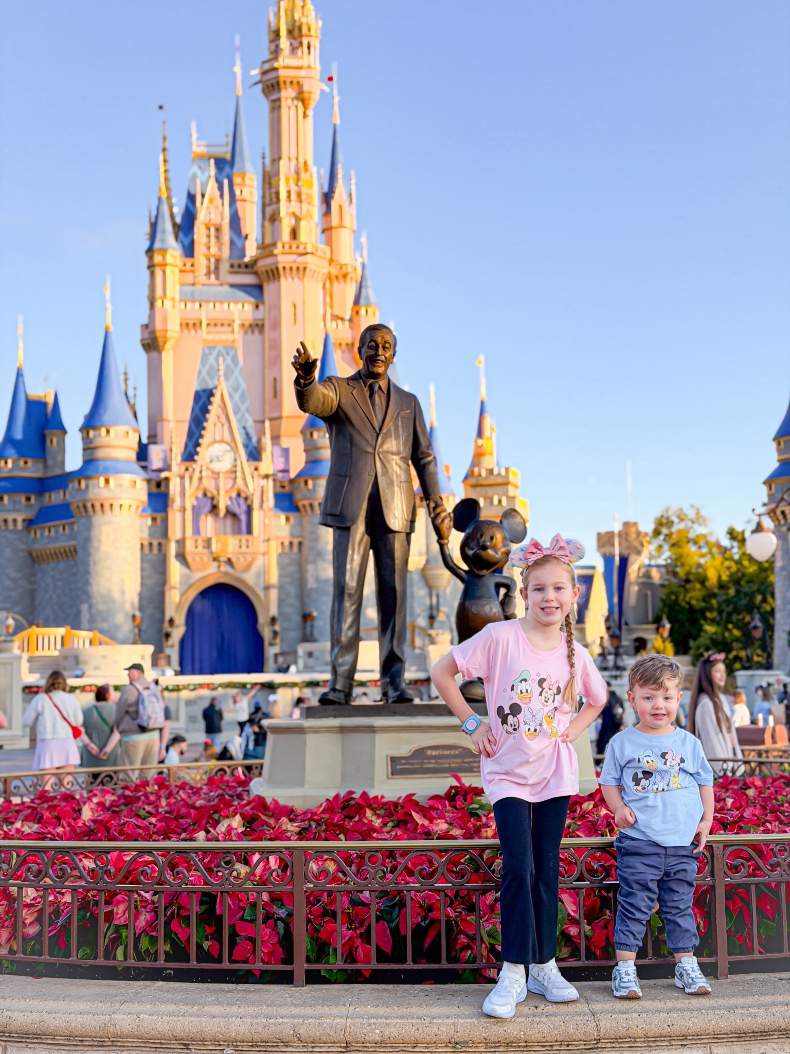 Kids matching Disney shirts! 
I got these on Etsy for the whole family 🤍🤩 This was our first Disney trip just the four of us! 

#LTKootd #LTKKids #LTKTravel