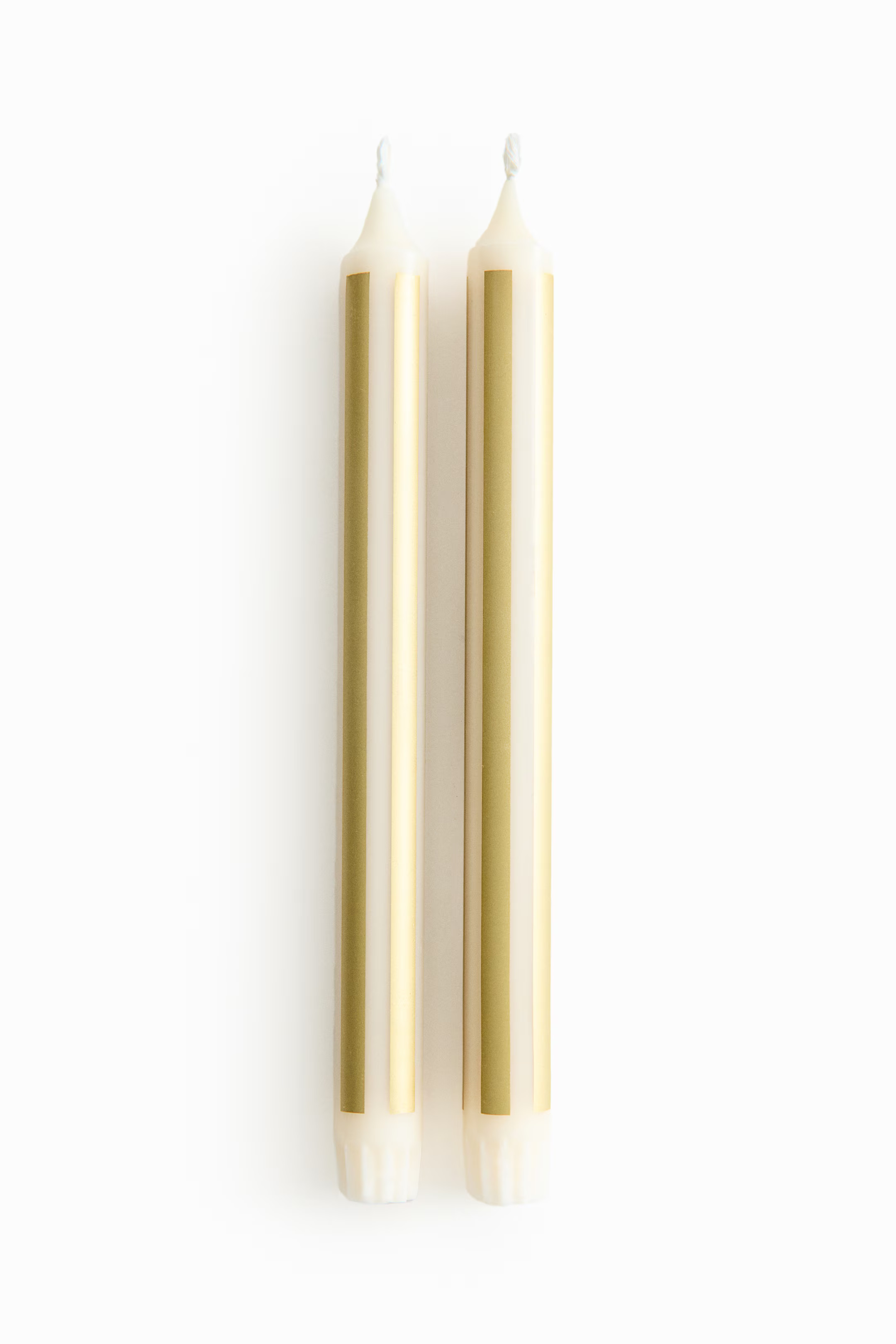 2-pack Patterned Candles | H&M (US + CA)