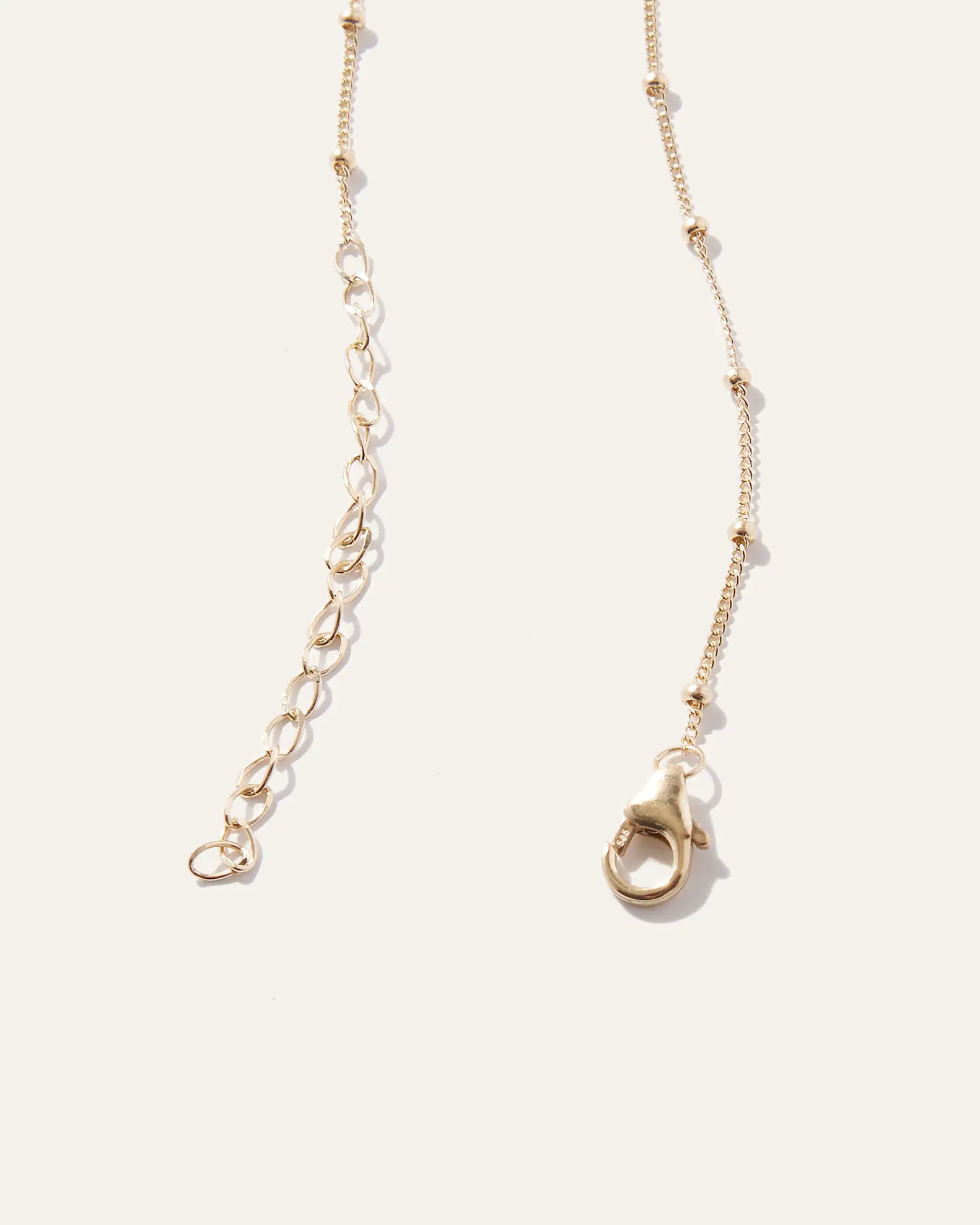 14k Gold Station Bead Choker | Quince