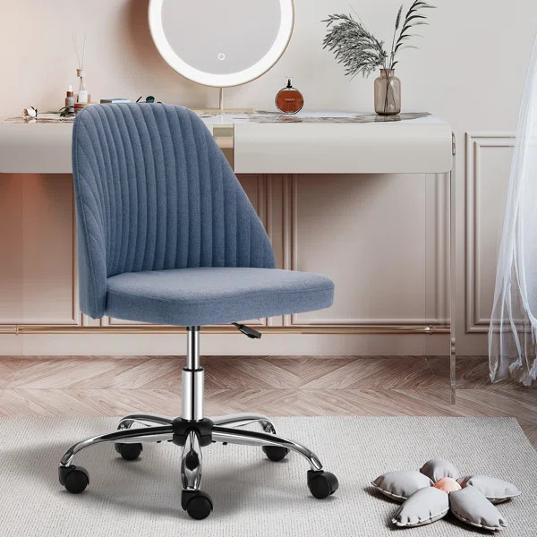 Benambra Linen Task Chair | Wayfair North America