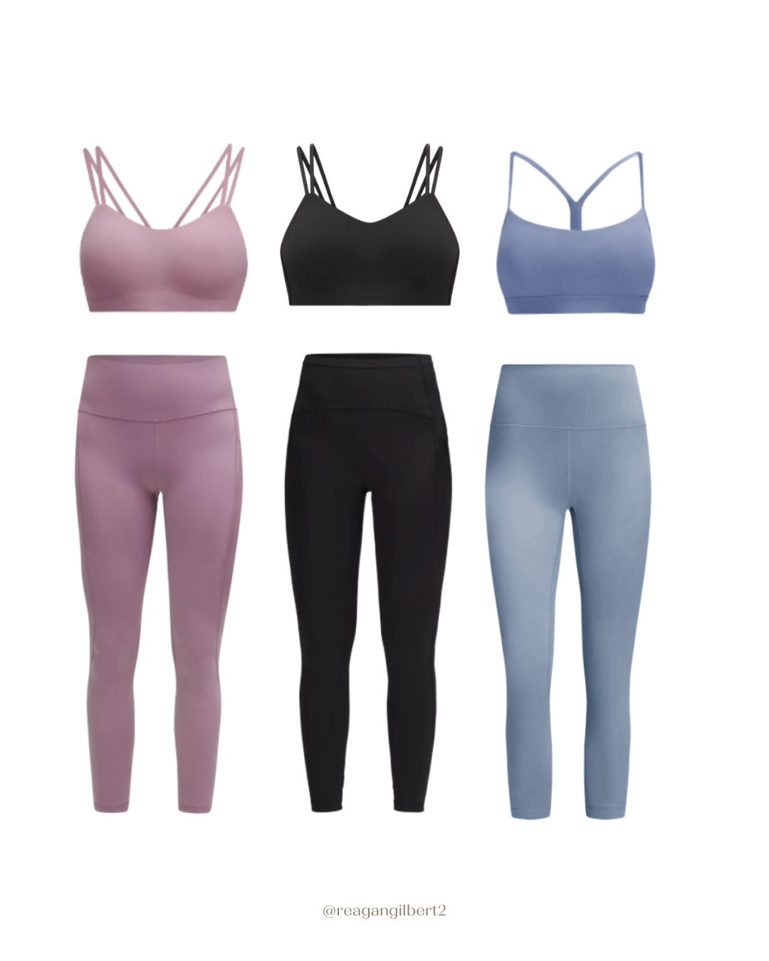 Lululemon leggings sets! My favorite buttery soft leggings + matching sports bras! Perfect for pilates and yoga! #Athleisure #WorkoutSets #Lululemon #Workout 

#LTKWatchNow #LTKStyleTip #LTKFindsUnder100