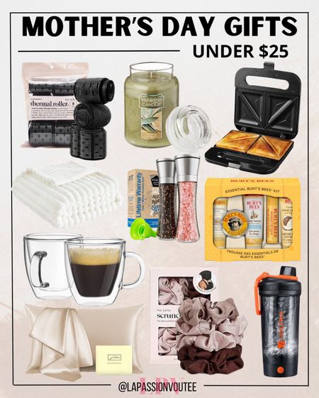 Gifts that speak volumes, all under $25! Explore our selection of Mother's Day treasures designed to make Mom feel cherished without breaking your budget. From heartfelt tokens to practical delights, find the perfect way to celebrate her without overspending. Show her your love without emptying your wallet!

#LTKSeasonal #LTKfindsunder50 #LTKGiftGuide