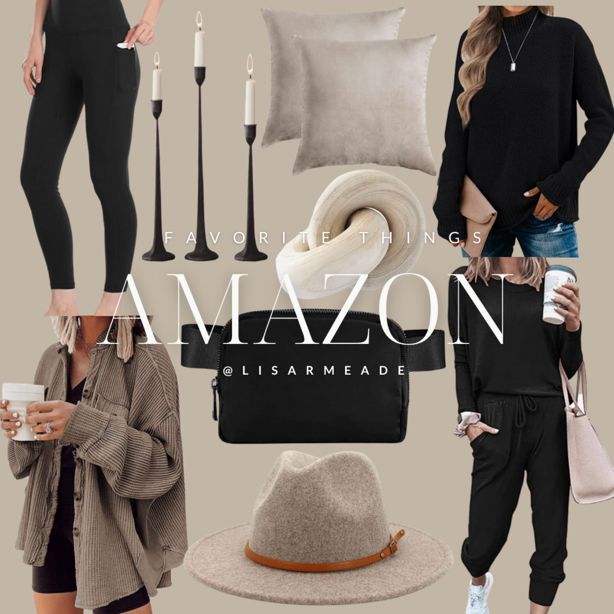 Amazon Favorite Things 
  Black Sweaters from Amazon
.
amazon / sweaters / fall  / amazon / amazon fashion / amazon finds / tan sweater / chunky sweaters  / fall style / fall fashion / Womens fashion / black clothes / black sweater / knit / sweater weather / hat / belt bag / candles / home decor / leggings / dupe / affordable fashion / look for less / throw pillows

#LTKhome #LTKunder50