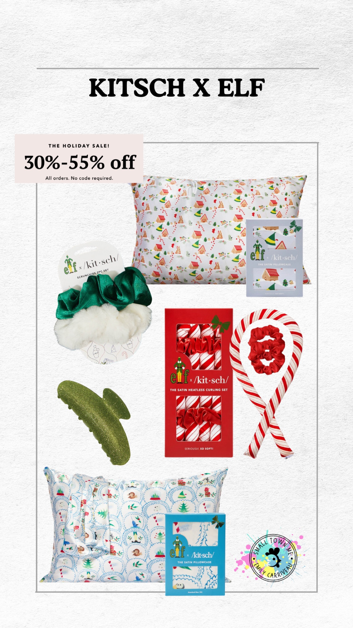 Kitsch on sale 30% off! 
No code needed! 
Loving this elf collab perfect gift idea for friend, sister, mom, or daughter!
! 

#LTKBeauty #LTKGiftGuide #LTKHoliday