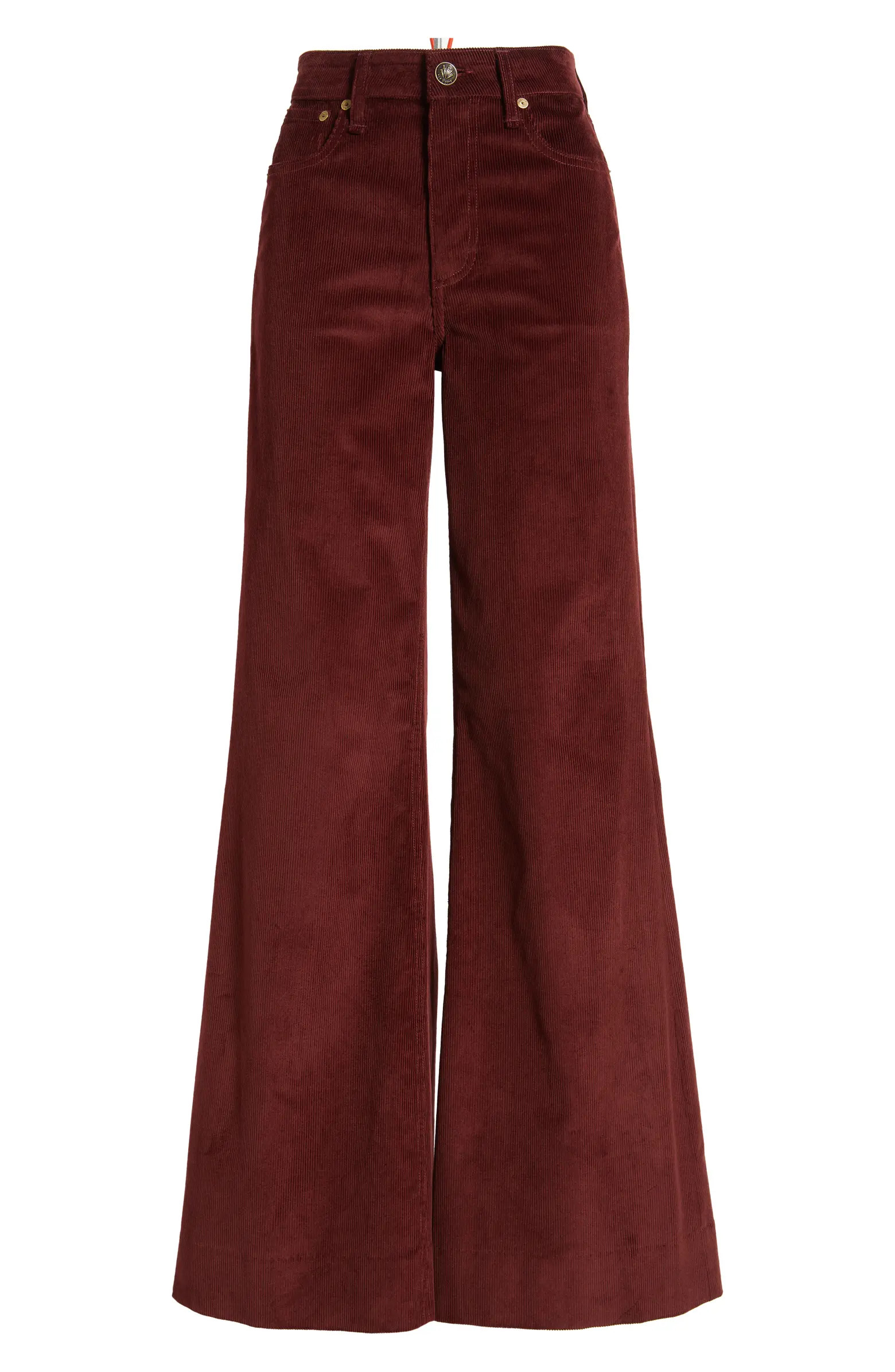 Skylar High Waist Corduroy Flare Pants | Nordstrom