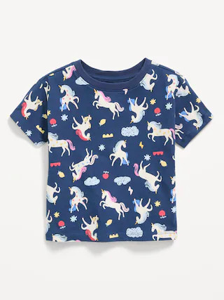Printed Short-Sleeve T-Shirt for Toddler Girls | Old Navy (US)