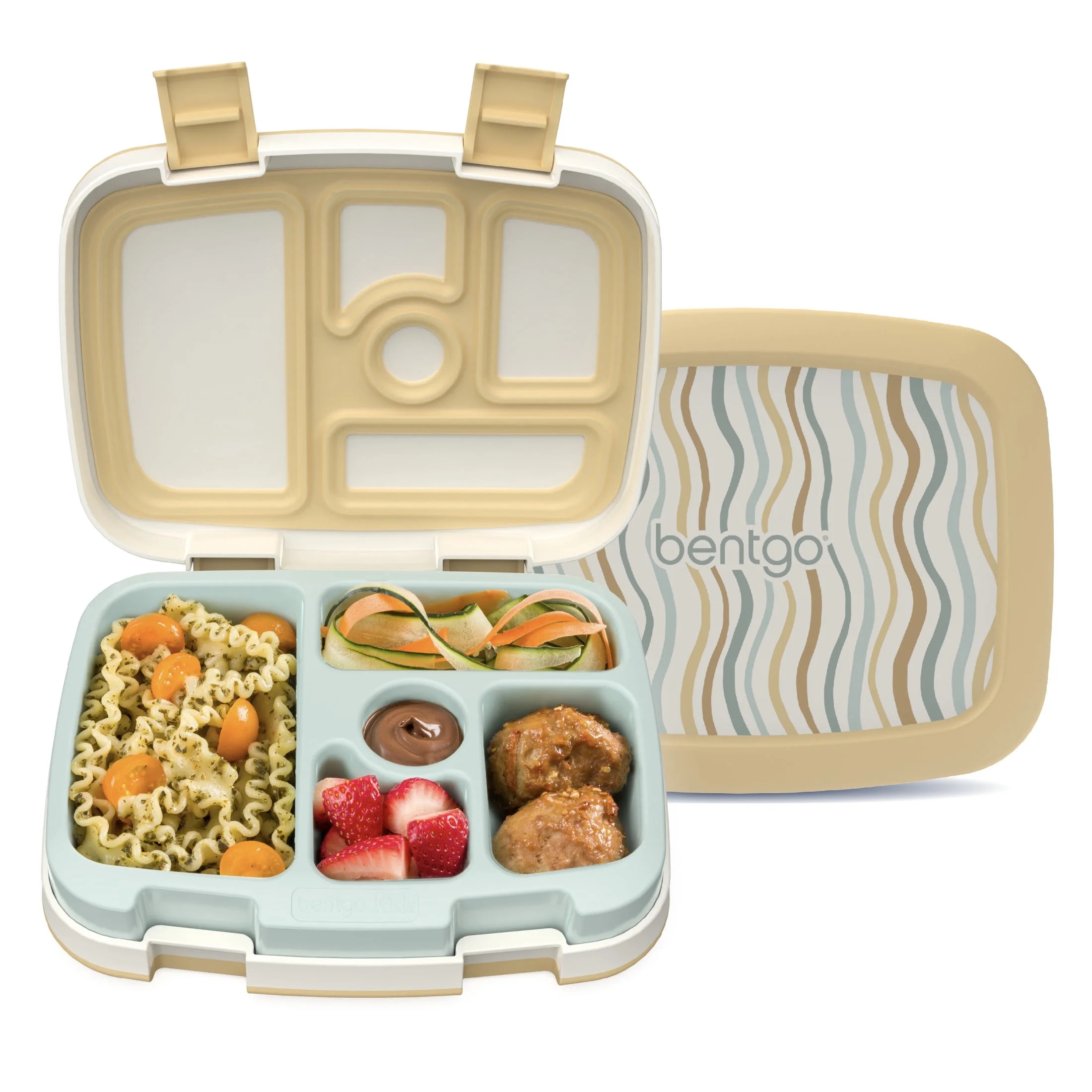 Bentgo Kids 5-Compartment Leak-Proof Bento-Style Lunch Box (Whimsy & Wonder Collection) - Ideal f... | Walmart (US)