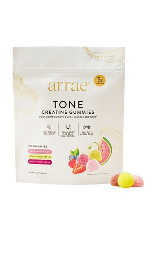 Arrae Tone Gummies Variety Pack in Sour Watermelon, Mixed Berry, & Sour Green Apple. | Revolve Clothing (Global)