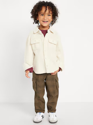 Loose Plaid Cargo Pants for Toddler Boys | Old Navy (US)
