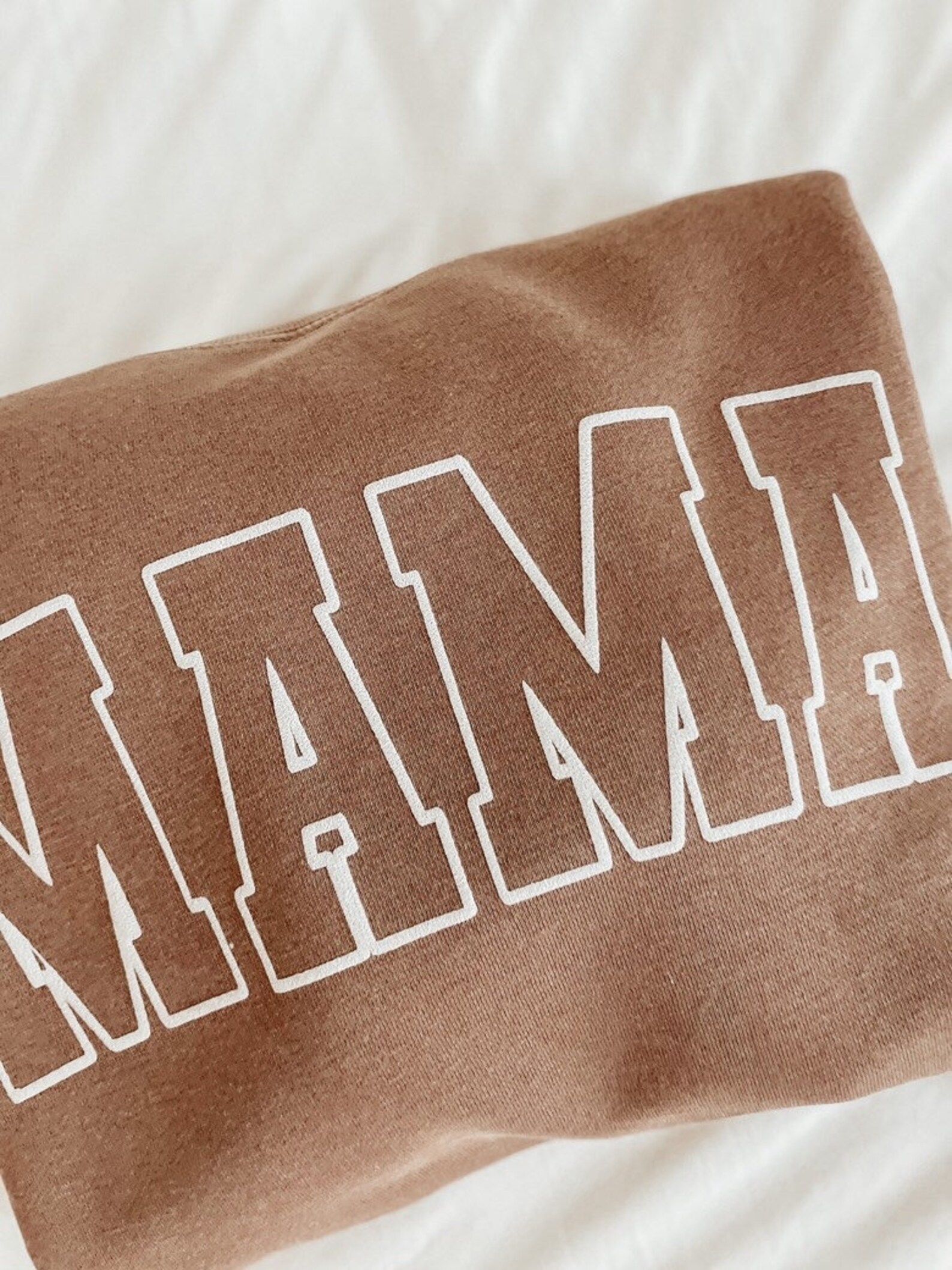 Mama 3D Puff Sweatshirt | Comfort Colors Mom Crewneck | Puff Raised Text | Varsity Mother Unisex ... | Etsy (US)