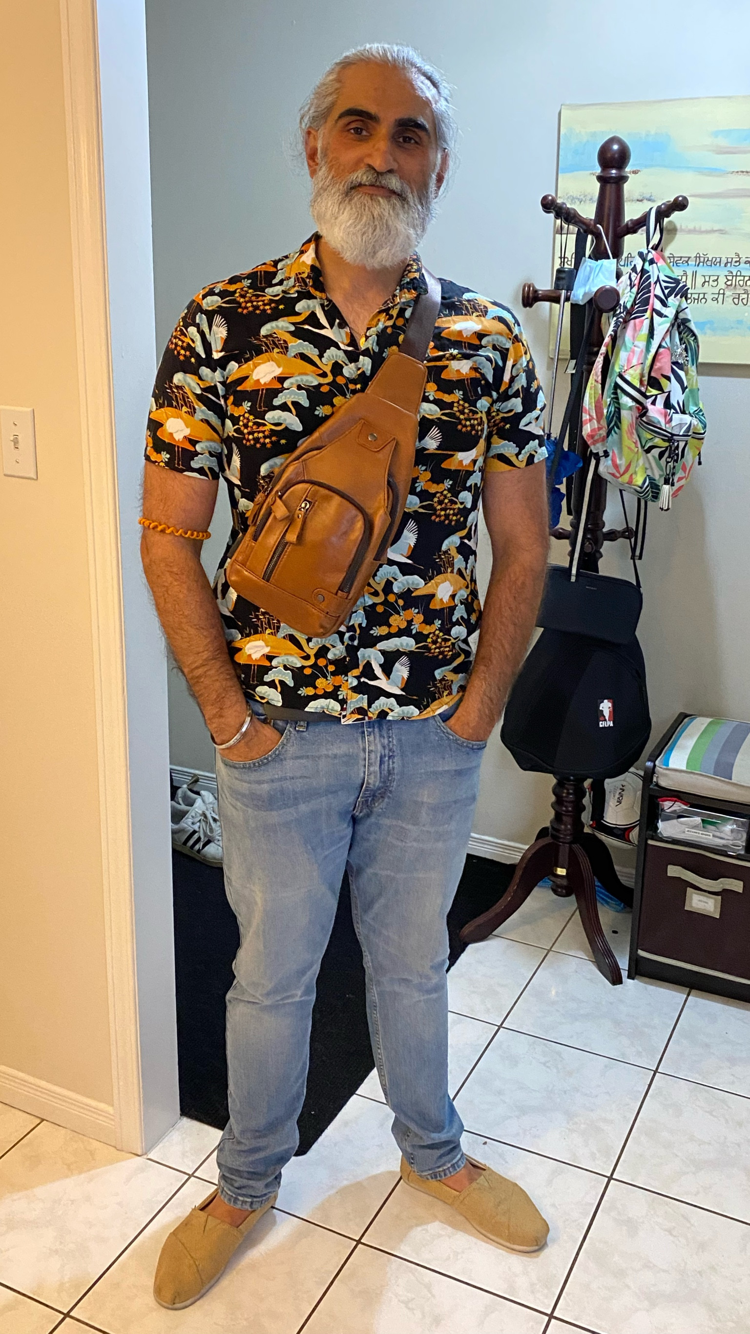 Date night!
Floral dress shirt: Winners
Crossbody bag: Amazon
Shoes: thrifted Toms

#LTKmens #LTKSeasonal #LTKstyletip