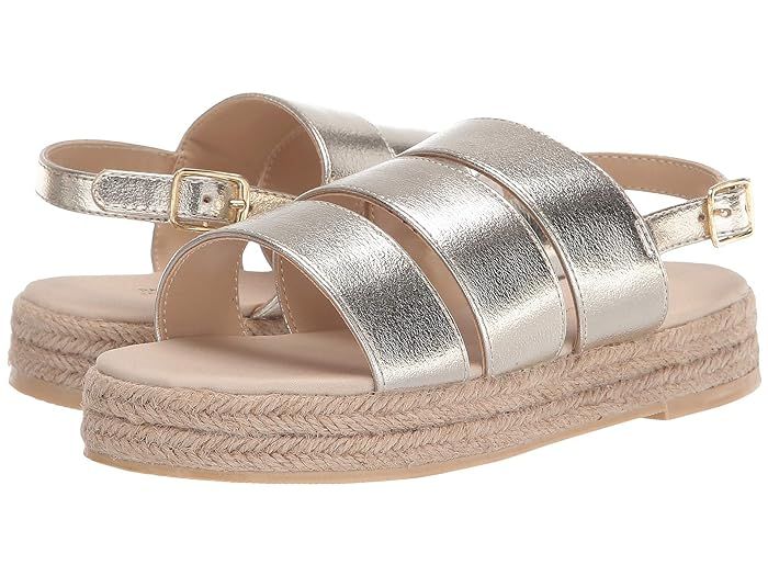 Janie and Jack x Rachel Zoe Gold Espadrille (Little Kid/Big Kid) (Gold) Girl's Shoes | Zappos