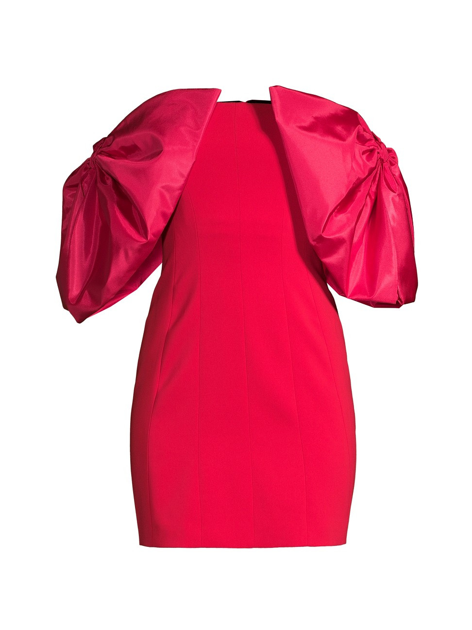 Women's Strapless Bow-Sleeve Minidress - Red - Size 14 | Saks Fifth Avenue