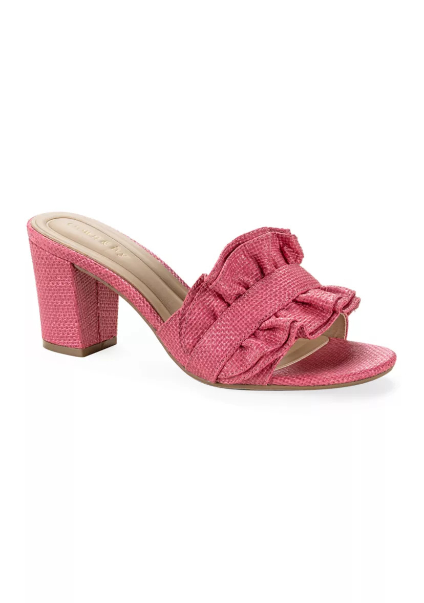Pervie Ruffle Sandals | Belk