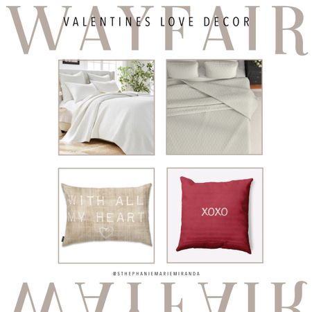 Home decor, Valentine’s Day decor, Valentines decor, Valentine’s pillows, bed set 

Who doesn’t love a minimal Valentine’s Day decor, as I love my neutrals I still love to decorate depending on the holiday. Perfect for a gift or decorate your minimal style home. ✨

#LTKstyletip #LTKGiftGuide #LTKhome