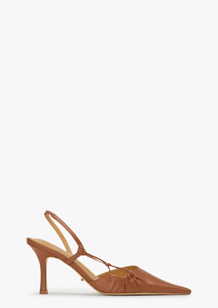 Sakai Tan Capretto Heels | Heels | Tony Bianco USA | Tony Bianco US