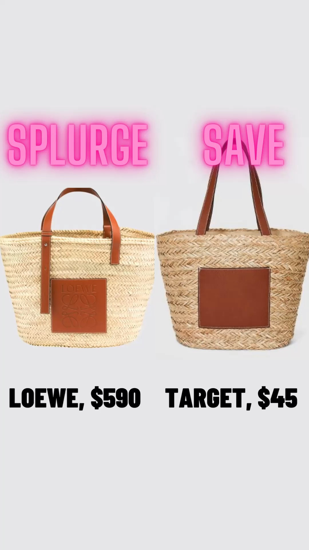 Loewe beach bag dupe at Target!

#LTKunder50 #LTKSeasonal #LTKitbag