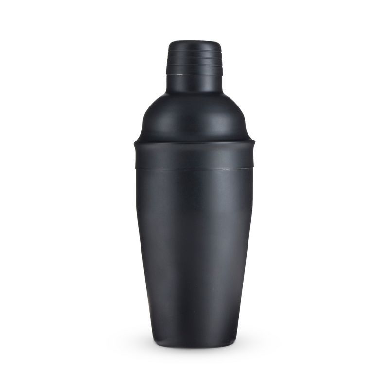 True Ash Matte Black Cocktail Shaker, 18 Oz Stainless Steel Cobbler Shaker with Lid & Strainer | Target