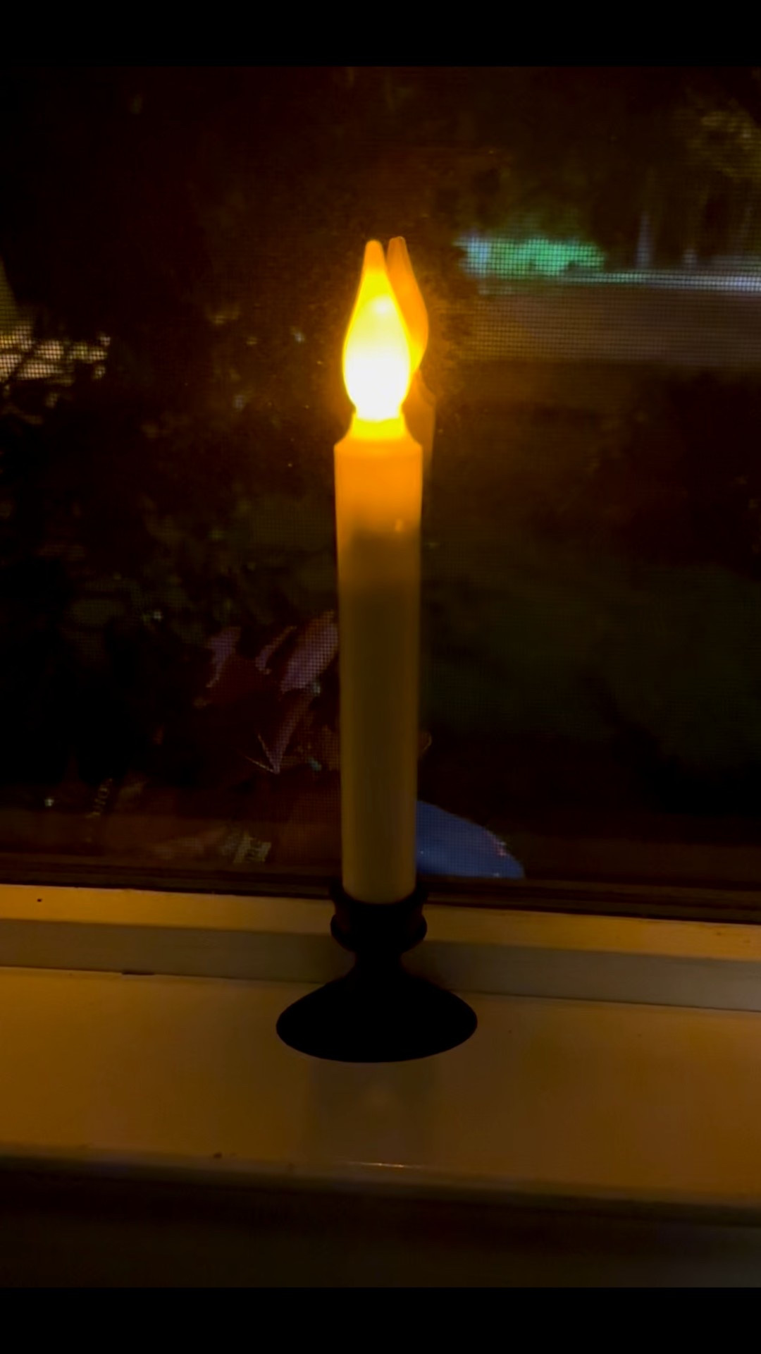 Needed to replace our old battery operated flickering candles. Love the flicker on these and they’re dusk to dawn automatic. 

#LTKSeasonal #LTKFindsUnder50 #LTKHome