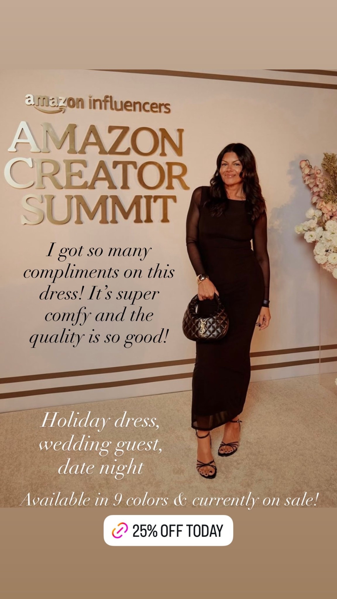 Holiday dress, wedding guest,  date night I got so many compliments on this dress! It’s super comfy and the quality is so good! Available in 9 colors & currently on sale!

#LTKBeauty #LTKStyleTip #LTKHoliday