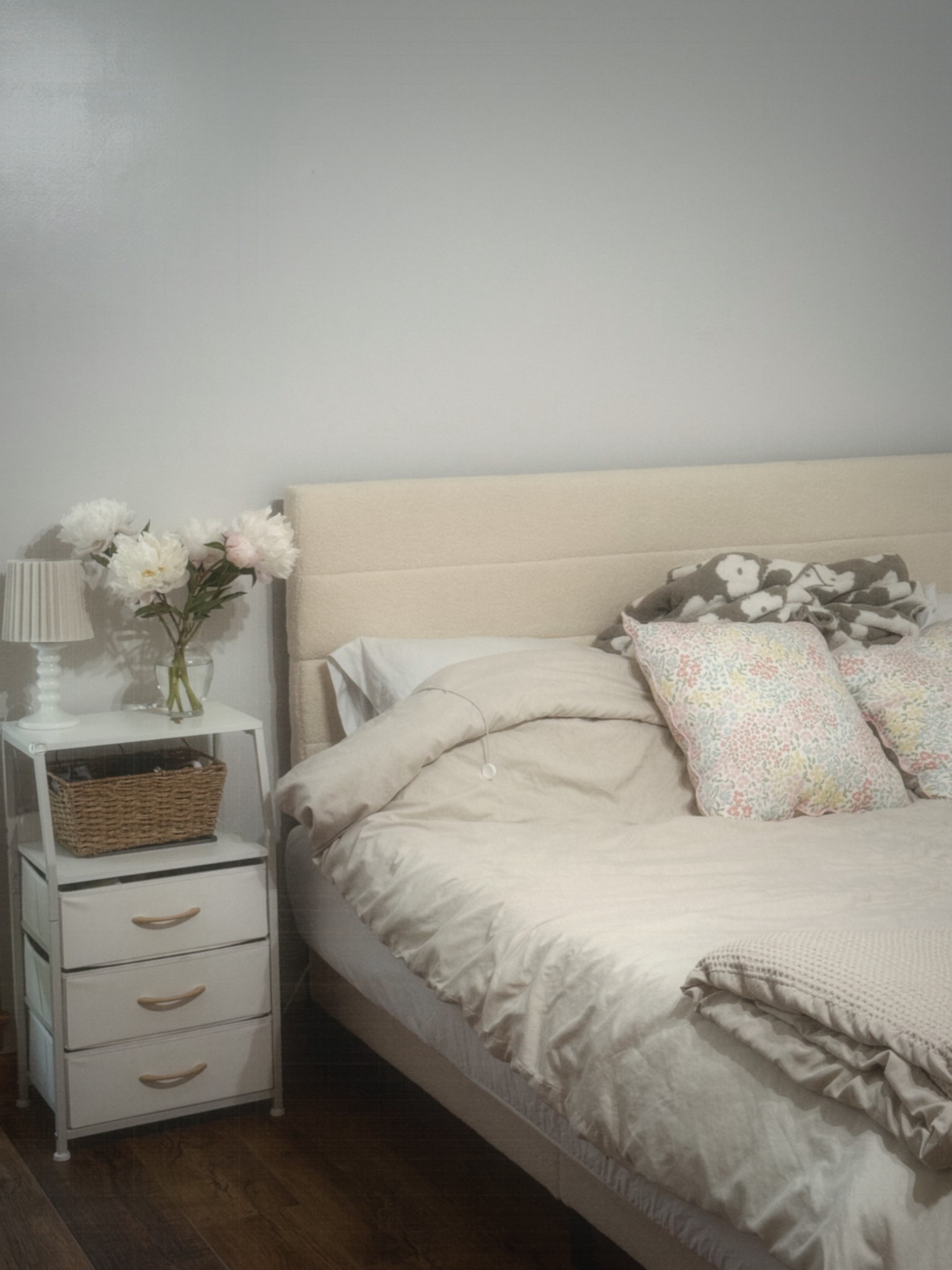 Bed frame and side table 

#LTKHome #LTKFamily #LTKSaleAlert