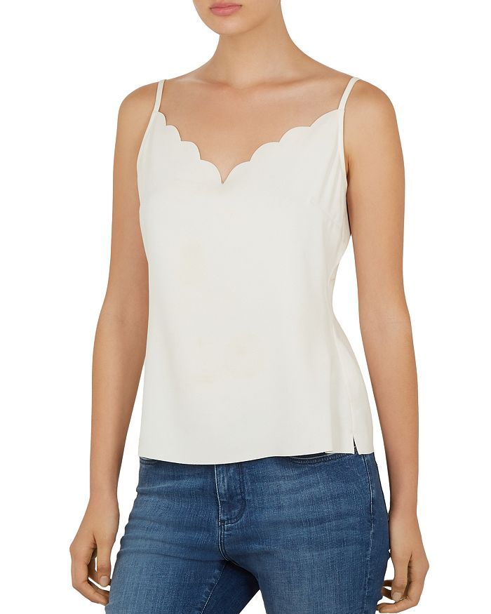 Siina Scalloped Camisole Top | Bloomingdale's (US)
