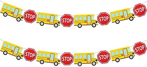 Large, Back To School Banner -10 Feet, No DIY | Back to School Decorations | Back To School Garla... | Amazon (US)