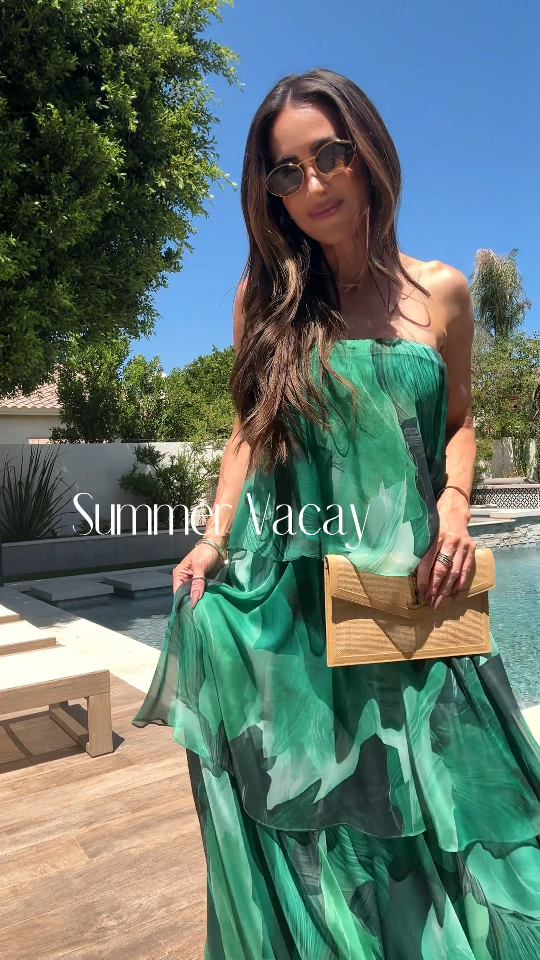 The dreamiest summer vacation dress…love the print and the ease of wear… no worries about bloating with this beauty! Summer nights dress, tropical outfit 
Electric Picks Code: 20% off liveloveblank20
Love these new miu miu sunnies but my earrings are the Amazon version
Favorite Amazon heels.. I have in a few colors 
Mother’s Day gift ideas, designer sunglasses and saint Laurent ysl bag 

#LTKSeasonal #LTKStyleTip #LTKTravel