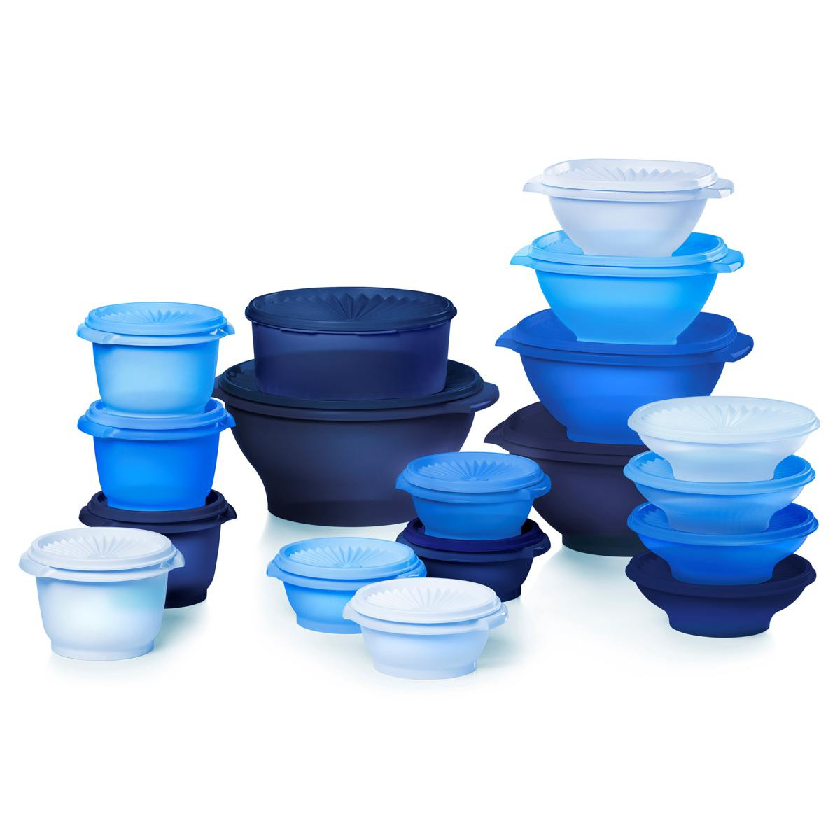 Tupperware® 36-piece Servalier Heritage Bowls & Canister Set | HSN