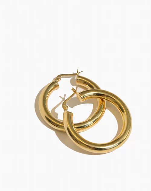 BYCHARI SADE HOOP EARRINGS | Madewell