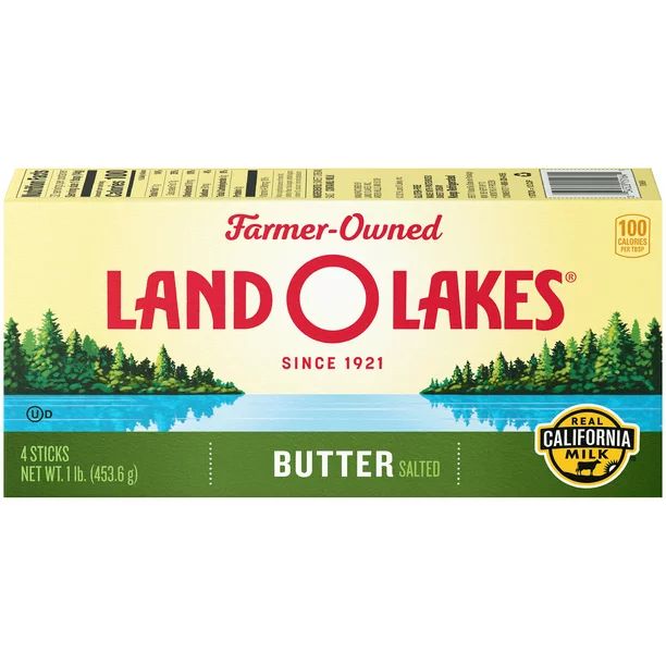 Land O Lakes® Salted Butter, 1 lb, 4 Sticks - Walmart.com | Walmart (US)
