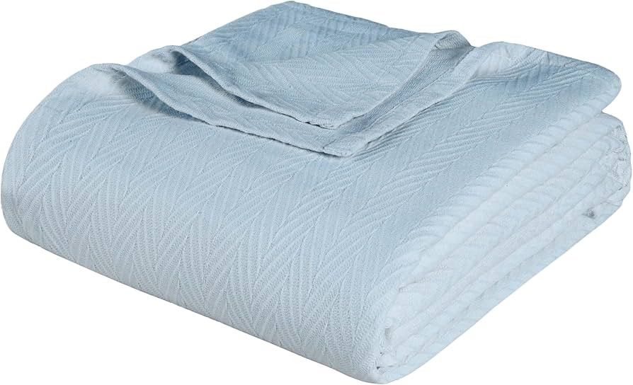 Superior 100% Cotton Blanket Oversized Throw, Woven Blanket for Couch, Bed, Bedding, Farmhouse, H... | Amazon (US)
