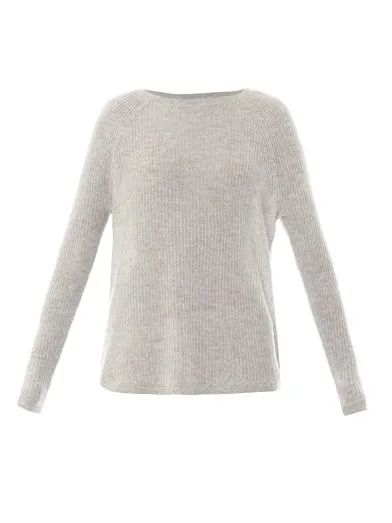 Deep raglan-sleeve cashmere sweater | Matches (US)